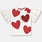 Polera vuelos y bermuda corazones Up Baby - Miniatura 1