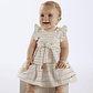 Vestido de lino Up Baby - Miniatura 1