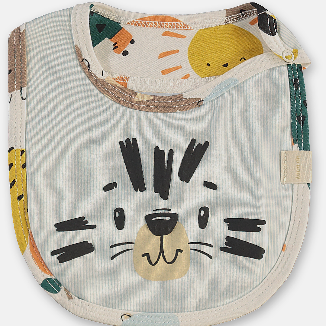 Babero tigre reversible 2