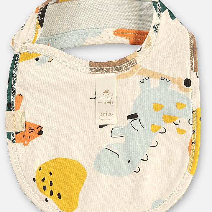 Babero tigre reversible 3