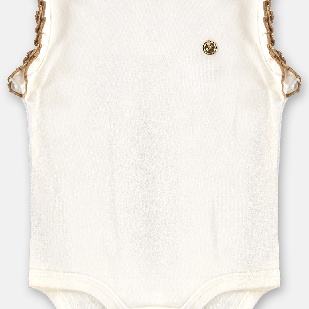 Body volado con short de lino Up Baby 6