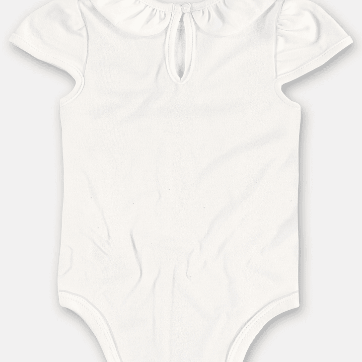 Body manga corta con cuello bordado Up Baby 2