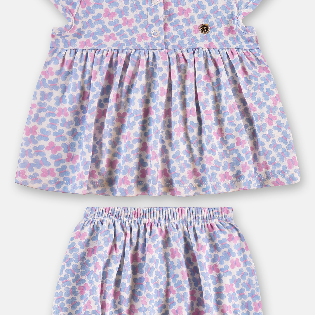 Blusa y short floral Up Baby 2