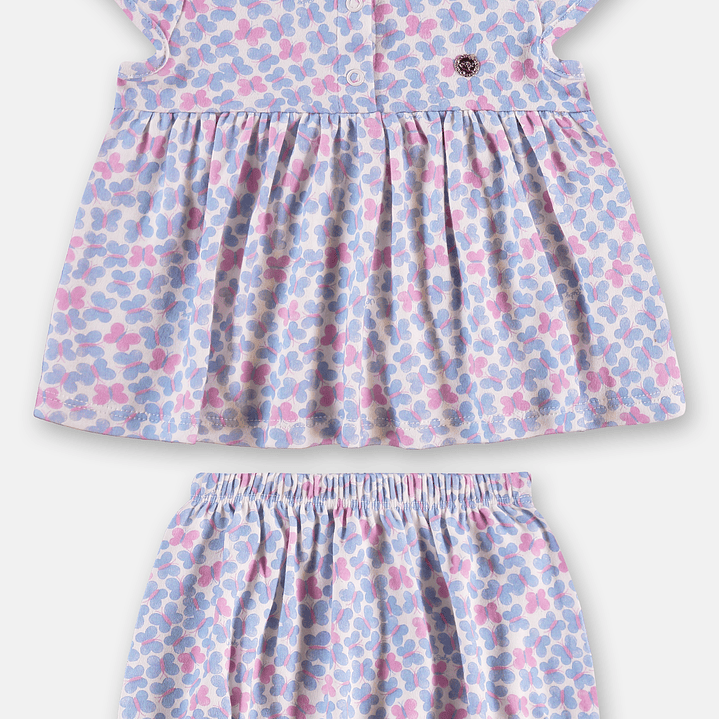 Blusa y short floral Up Baby 2