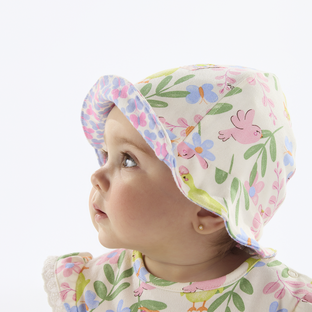 Gorrito floral Up Baby 1