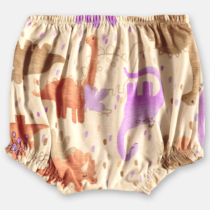 Vestido Dinosaurio con short Up  Baby 2