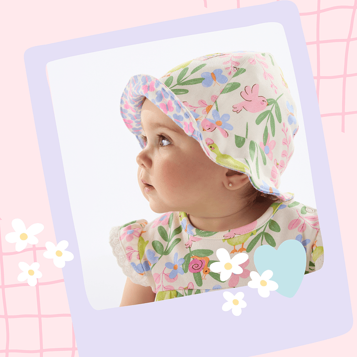 Gorrito floral