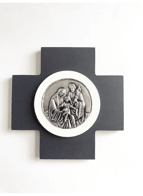 Cruz Cuadrada Sagrada Familia 14x14