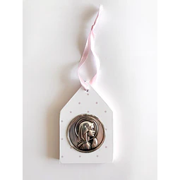 Colgante Estampado Virgen Niña