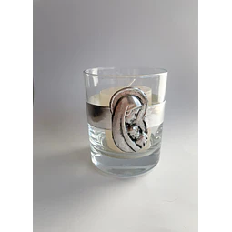 Vela Vaso Virgen con Niño
