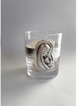 Vela Vaso Virgen con Niño