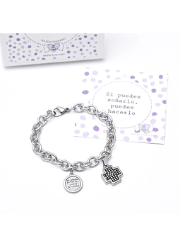 Pulsera acero Equilibrio 