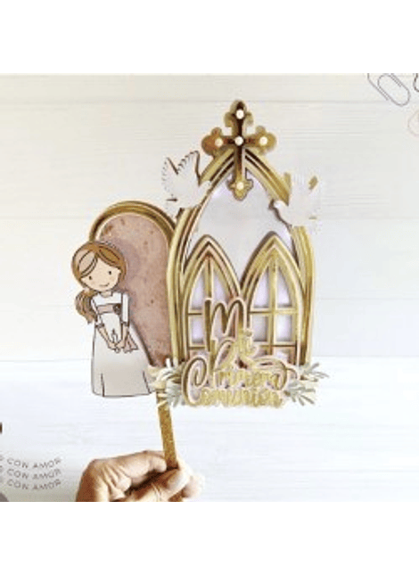 Cake Topper Comunión 