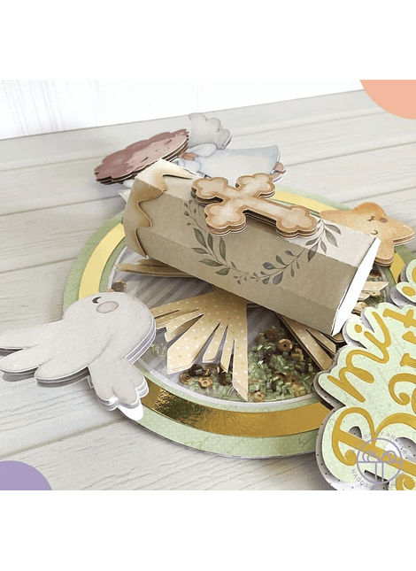 Cake Topper Bautismo