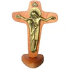 Cruz Unidad Pedestal con Madera 