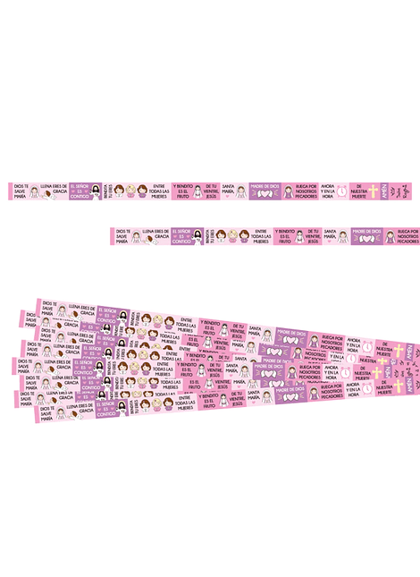 Pulsera Cinta Ave María