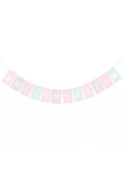 Banderines Mi Comunión 