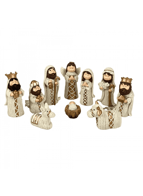 Pesebre Italiano Blanco