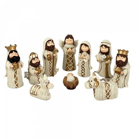 Pesebre Italiano Blanco