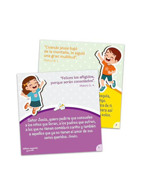 Niños rezando por la Vida Caja