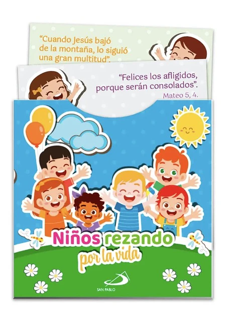 Niños rezando por la Vida Caja