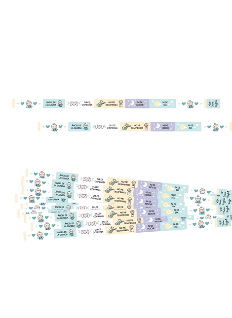 Pulsera cinta Angel Guarda