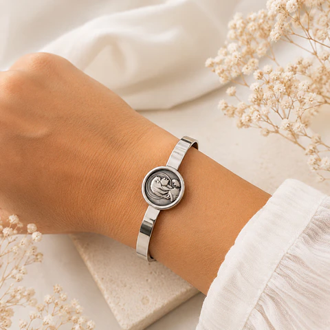 Pulsera esclava Virgen Niña