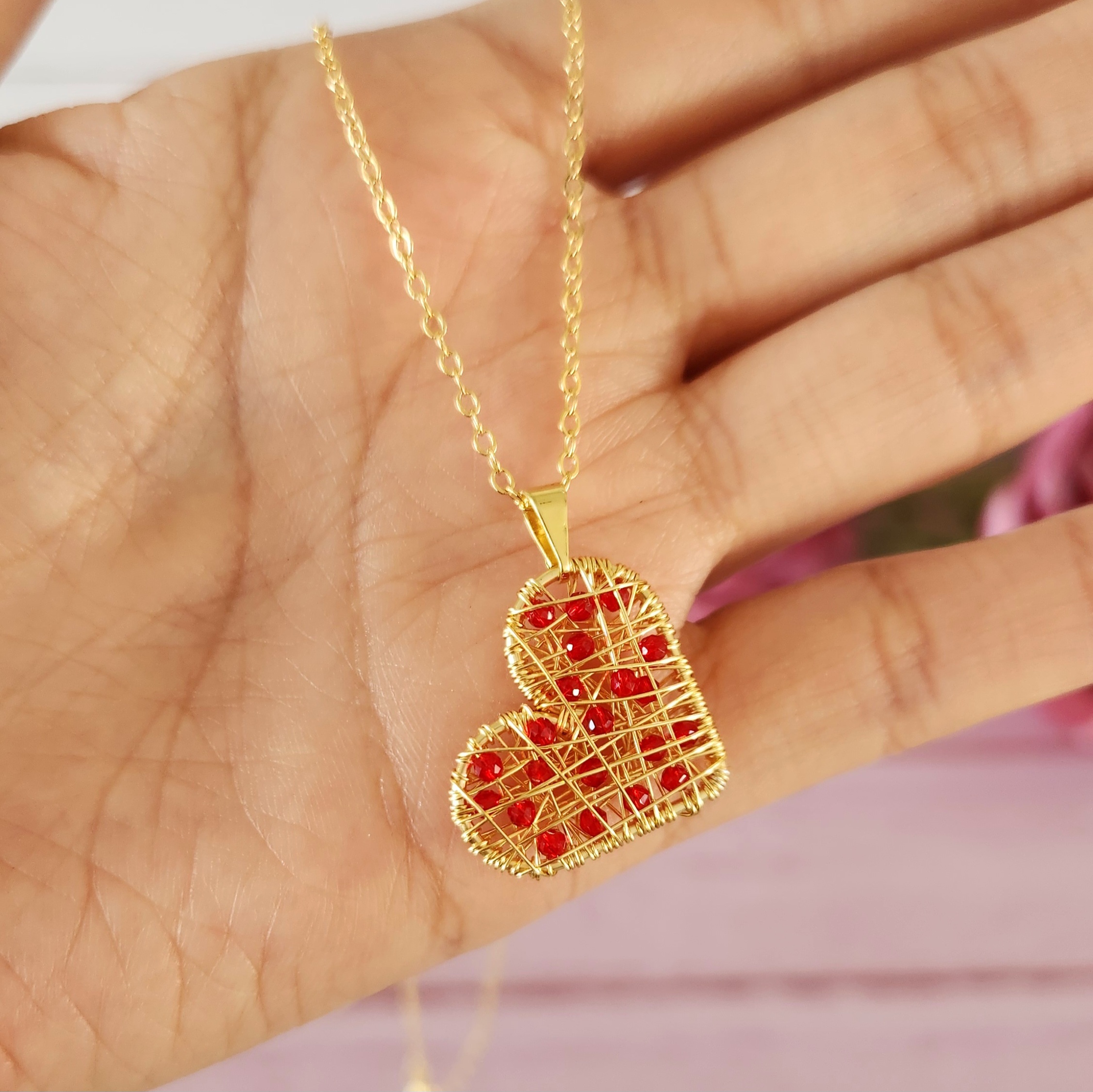 Collar Corazoncito Rojo