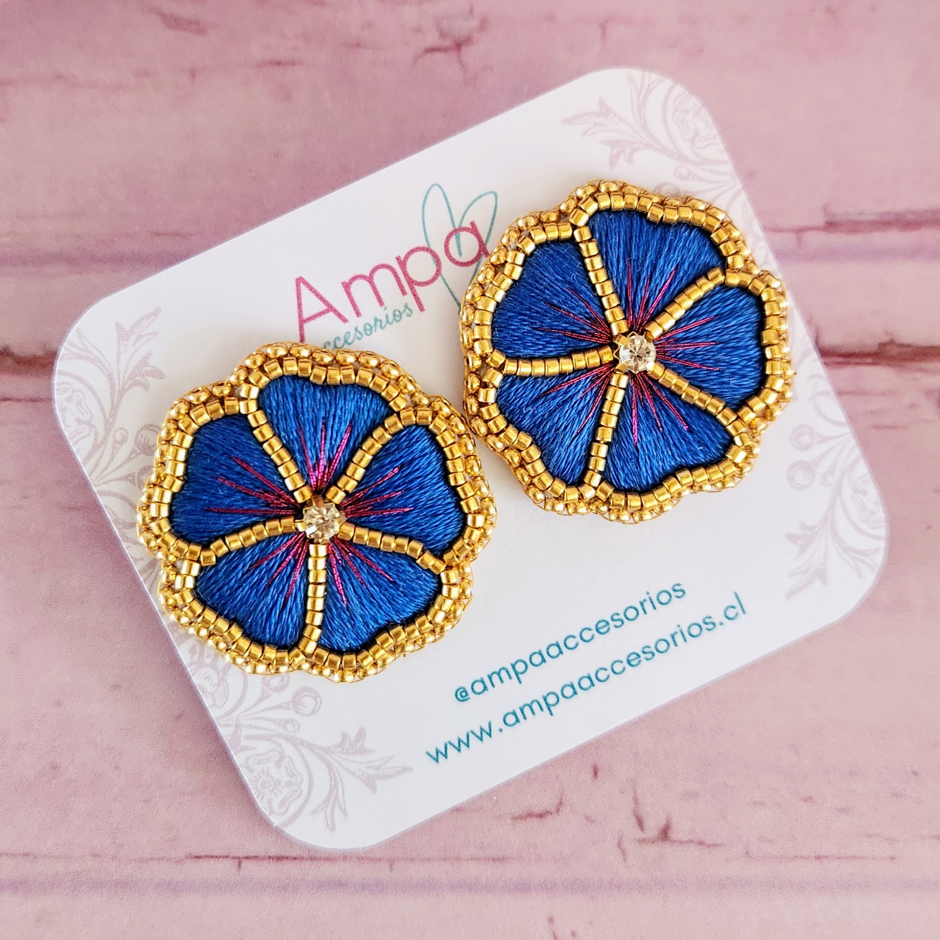 Amelia Azul Fucsia