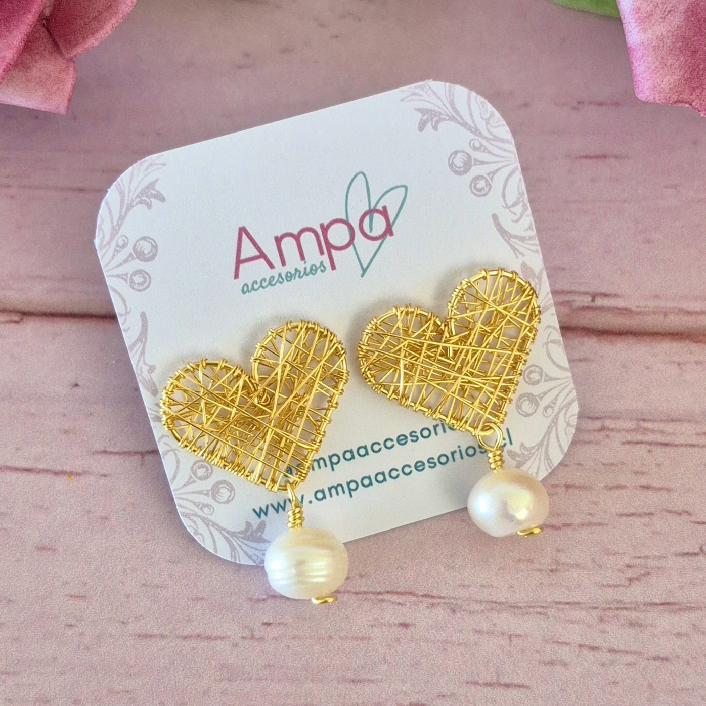 Pin Corazón de Perla