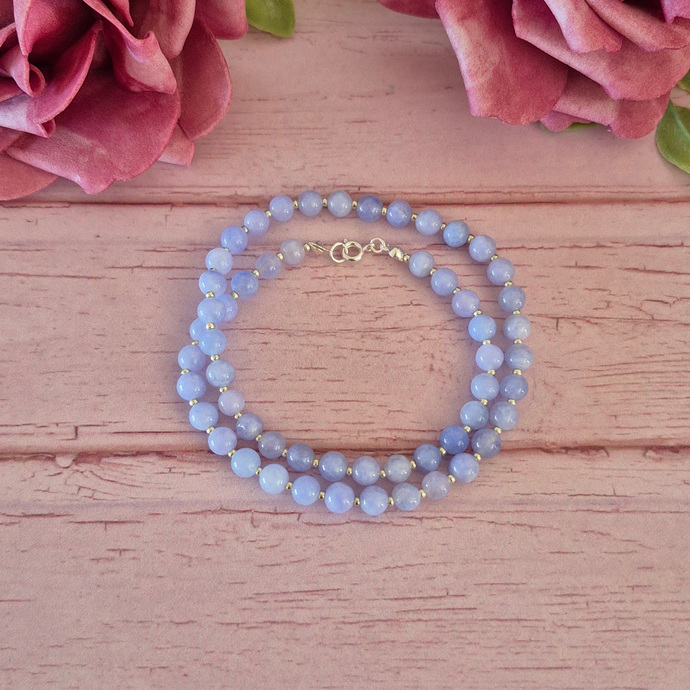Collar Hilado Lavanda