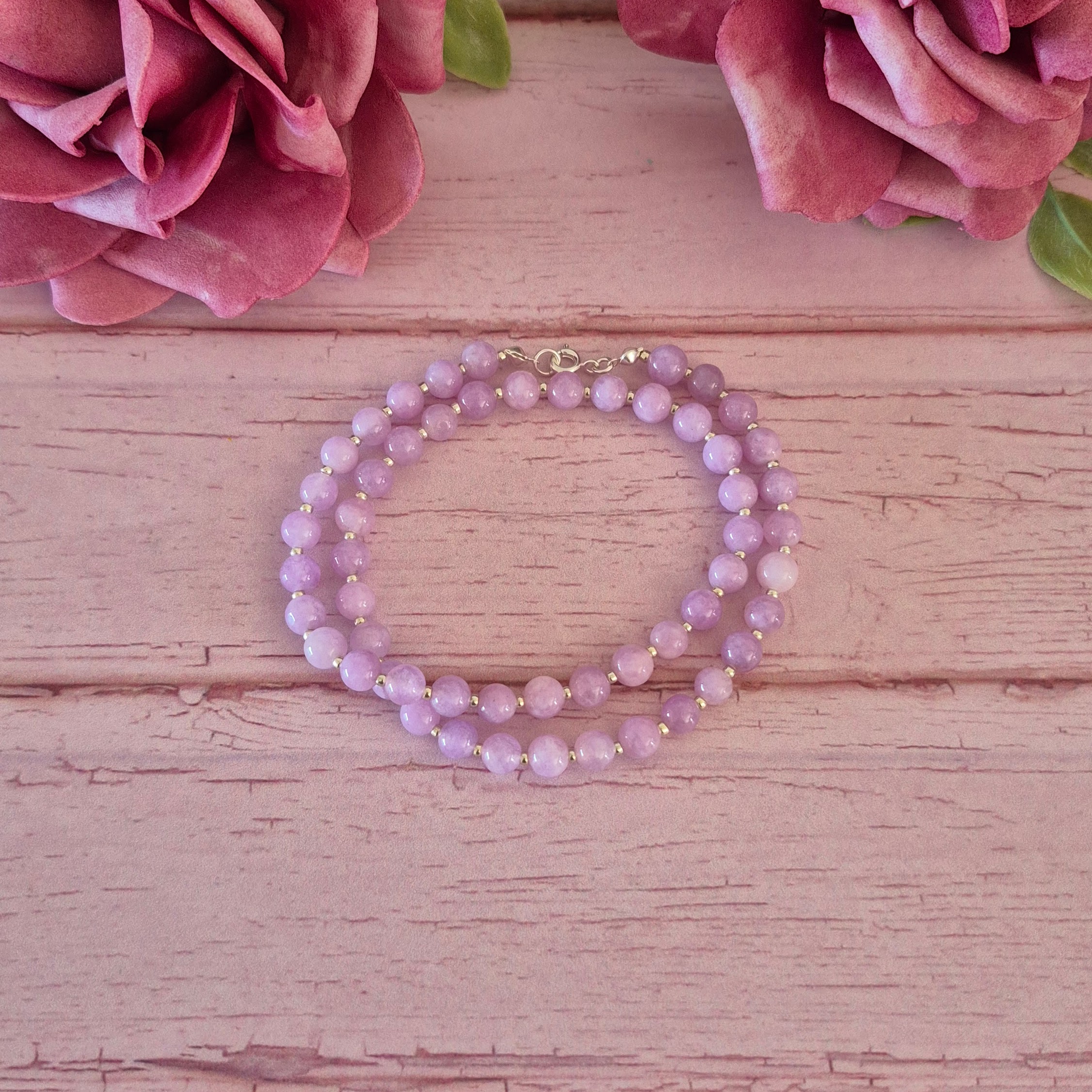 Collar Hilado Lila