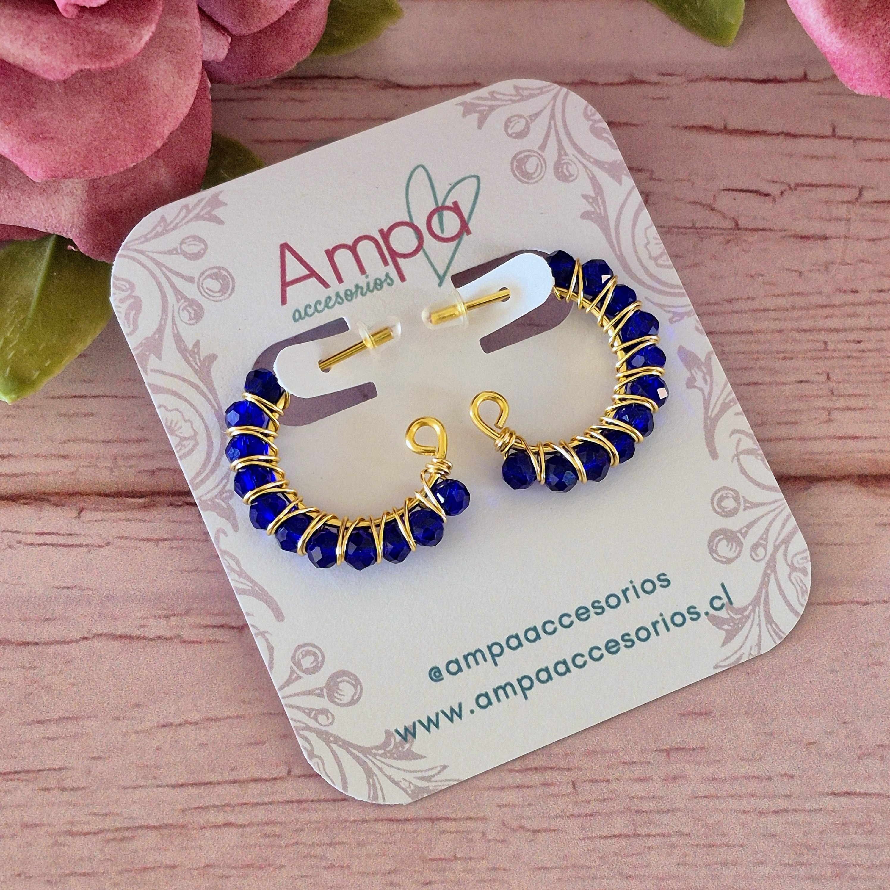 Evelyn mini Azul Dorado