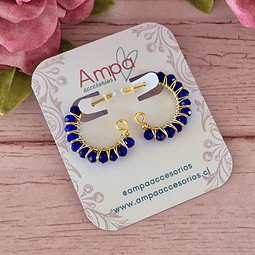 Evelyn mini Azul Dorado