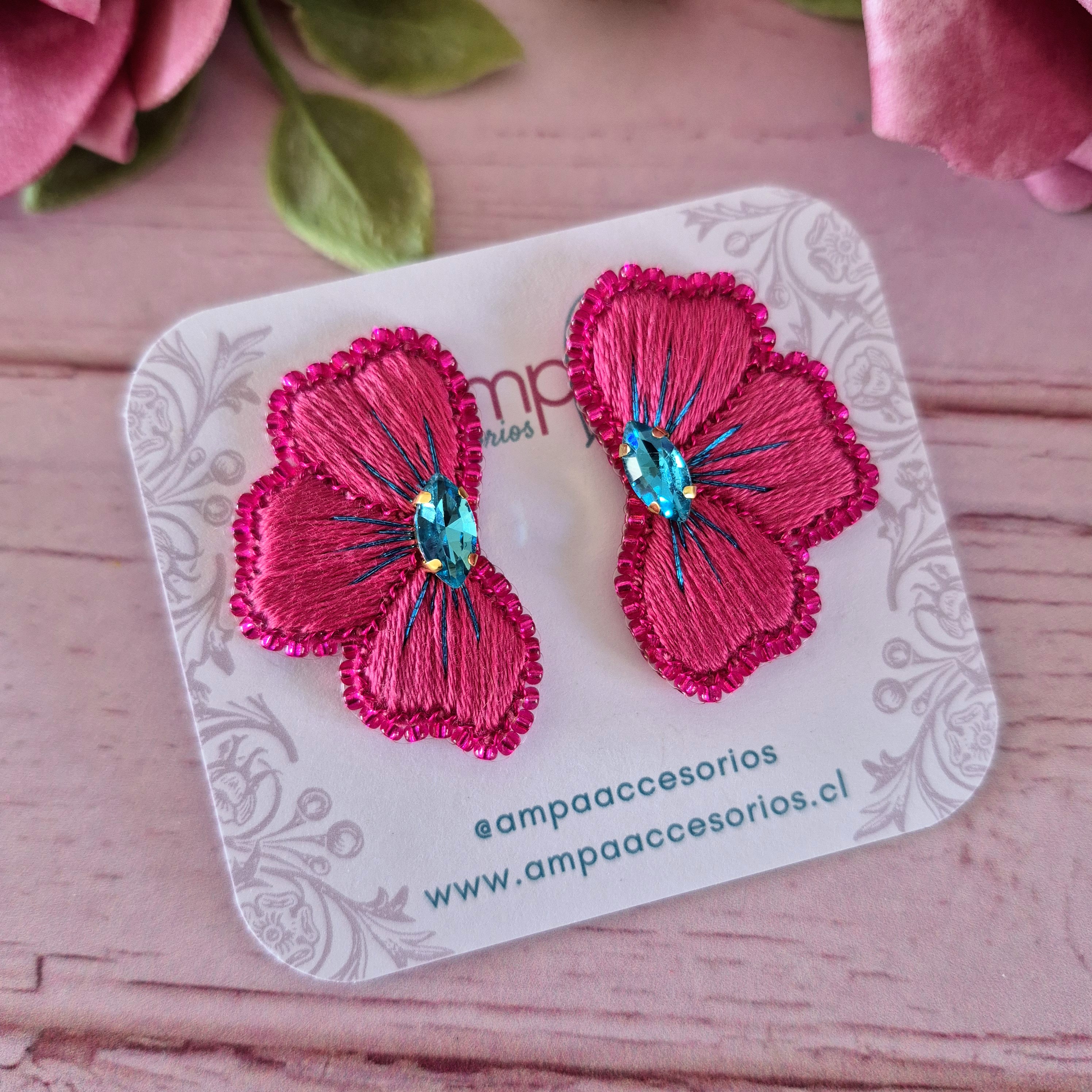 Amapola Fucsia Turquesa