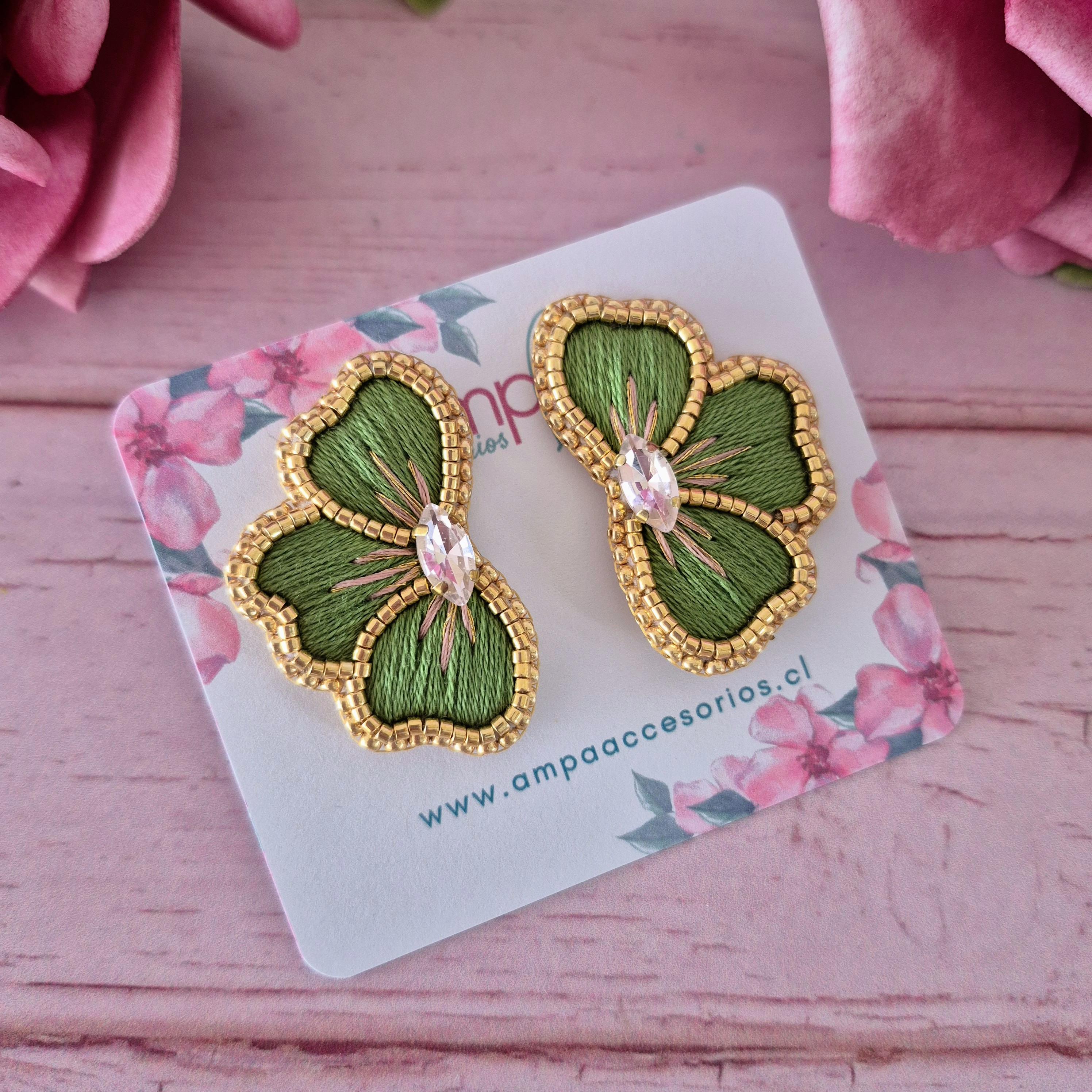 Amapola Verde Rosa