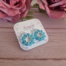 Pin Dona Celeste traslucido