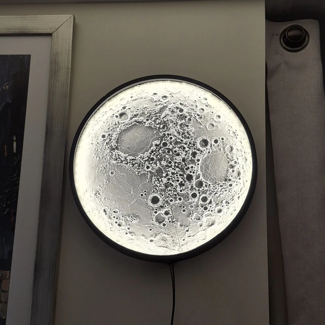 Luna 3D – Un pedacito del universo en tu hogar 🌙