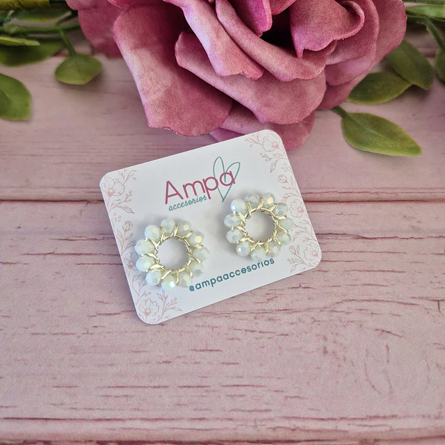 Pin Dona Blanco Plateado