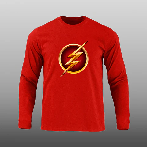 Manga Larga - Flash - DTF