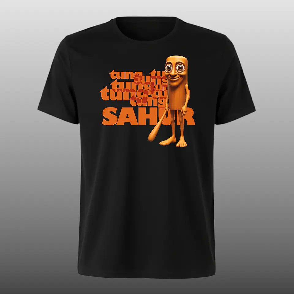 Italian Brainrots - Tung Tung Tung Sahur - DTF 1