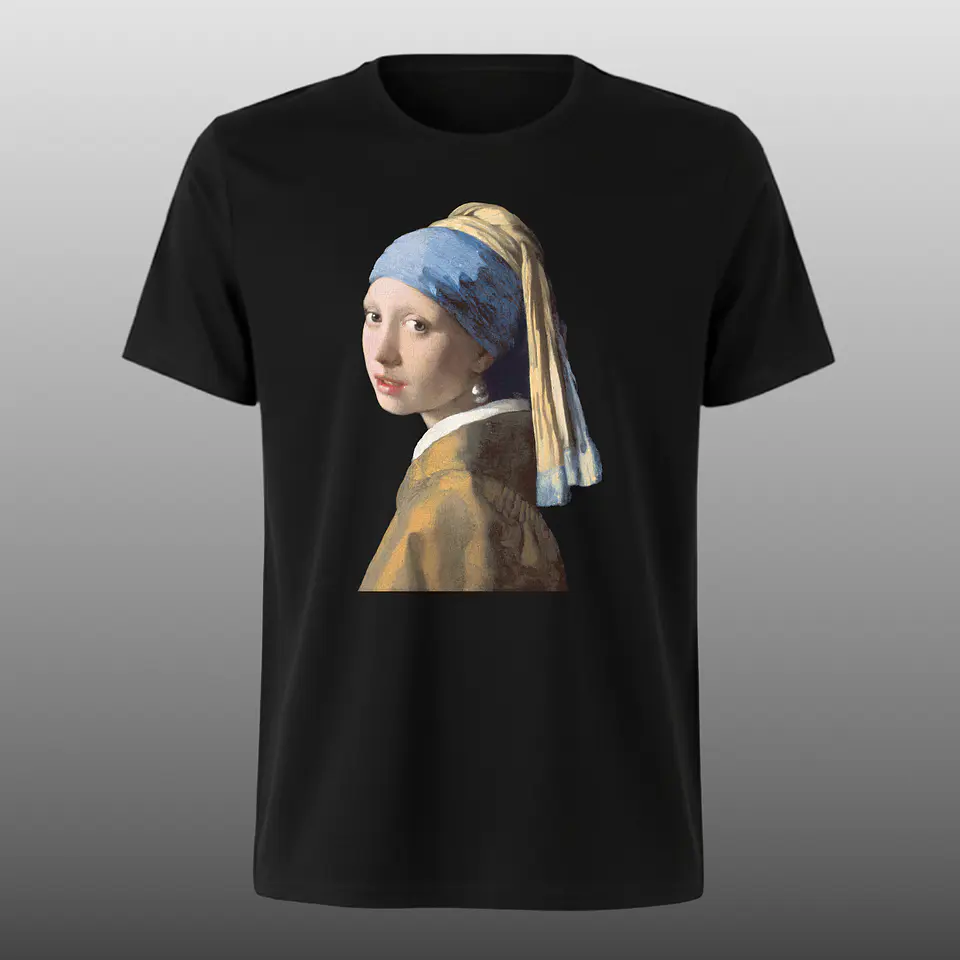 Johannes Vermeer - La joven de la perla - DTF 1