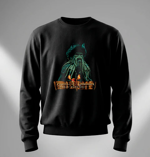 Poleron Polo - Piratas del Caribe - Davy Jones