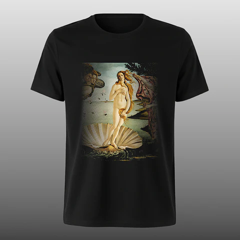 Sandro Boticelli - El nacimiento de Venus - DTF