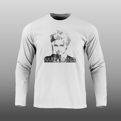 Manga Larga - Madonna - DTF