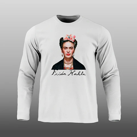 Manga Larga - Frida Kahlo - DTF