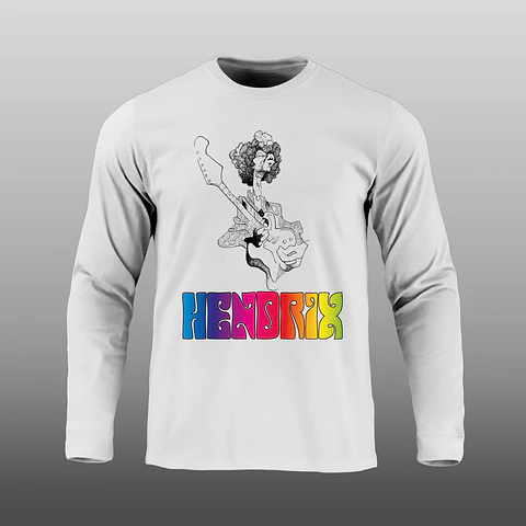 Manga Larga - Jimmy Hendrix - DTF