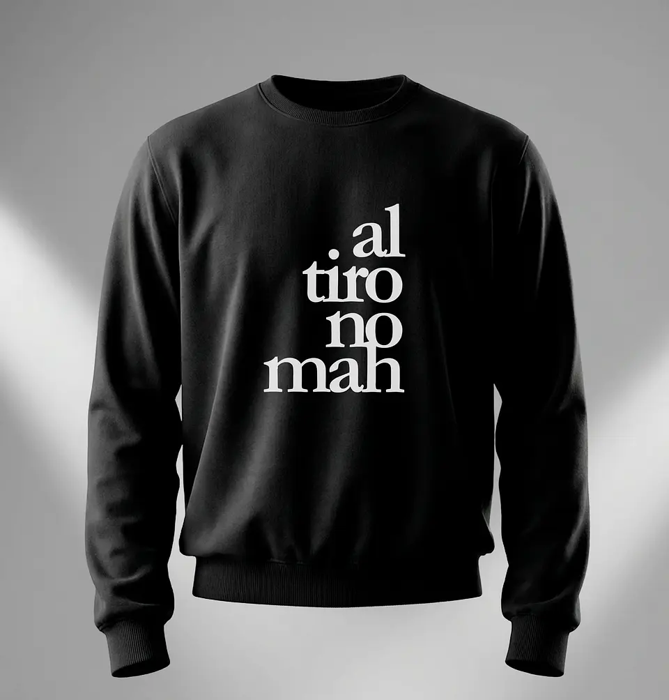 Poleron Polo - Frases - Al tiro no mah 1