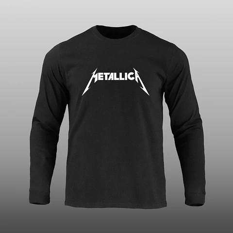 Manga Larga - Metallica - DTF