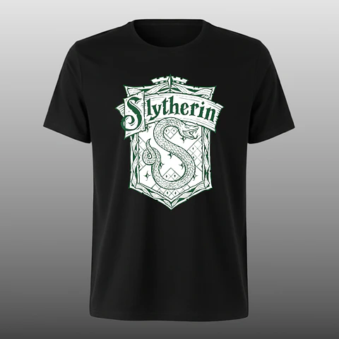 Manga Larga - Harry Potter - Slytherin - DTF